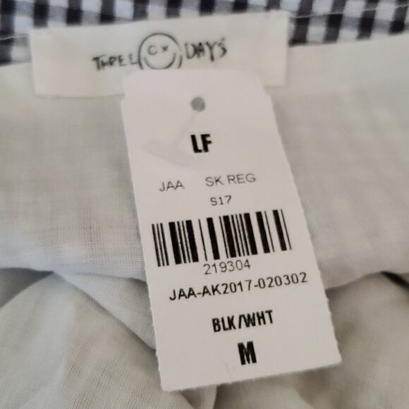 NWT! LF Three Days fully lined ruffle trim skirt - Picture 7 of 9